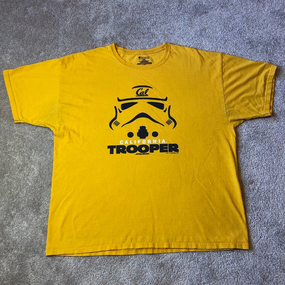 Champion Univ Cal Star Wars Trooper T-Shirt Sz 2XL